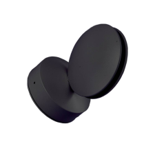 Optonica Fekete LED fali lámpa, 9W, 230V, 990Lm, IP54, 4000K világítás