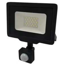 Optonica FL5946 LED Reflektor 20W meleg fehér fény 1600Lm 2700K - IP65 fekete világítás