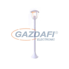 Optonica GD9312 kerti állólámpa 90CM matt fehér alumínium 1*E27 60W 220V IP44 kültéri világítás