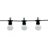 Optonica Kültéri Fényfüzér 20db G45 fehér izzóval 6W 420lm meleg fehér 2700K 13m IP65 5094