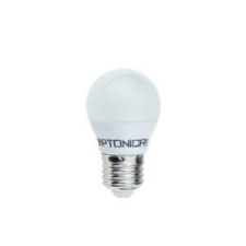 Optonica LED gömb, E27, G45, 4W, fehér fény izzó