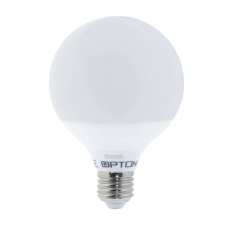 Optonica LED gömb, E27, G95, 12W, 230V, meleg fehér fény izzó