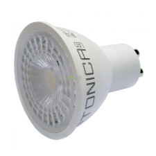 Optonica LED GU10 7W, hideg fehér fény, 560 Lm, 6000K - SP1938 izzó