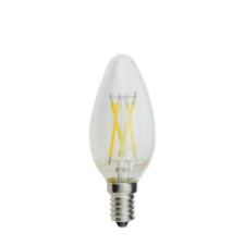 Optonica LED gyertya, E14, C35, 4W, semleges fehér fény izzó