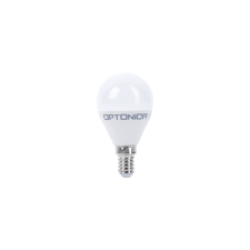 Optonica LED izzó kisgömb E14 8W 6000K hideg fehér 710lm G45 1404 izzó