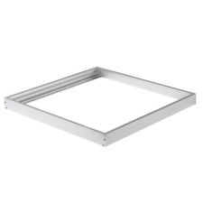 Optonica LED panel falon kívüli beépítőkeret fehér 600x600 lapra szerelt világítás
