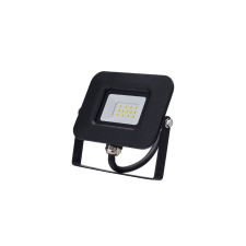 Optonica LED reflektor 10W, SMD fekete, 150°, IP65 fehér fény, 70cm kábellel kültéri világítás