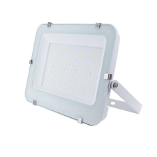 Optonica LED reflektor 200W, SMD fehér, 150°, IP65, fehér fény, 100cm kábellel kültéri világítás