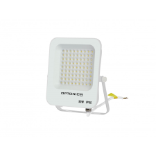 Optonica LED reflektor, 50W, 4500lm, AC230V, fehér ház, 90° IP65 6000K kültéri világítás