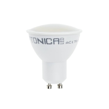 Optonica LED spot, GU10, 7W, 230V, meleg fehér fény, 110°,500LM izzó
