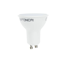 Optonica LED spot, GU10, 7W, 230V, SMD, semleges fehér fény,500LM 110°, - dimmelhető izzó