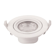 Optonica LED spotlámpa,10W, COB,kerek,billenthető, semleges fehér fény, 230V, 750LM világítás