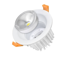 Optonica LED spotlámpa, 35W, COB, kerek, cserélhető, semleges fehér fény világítás
