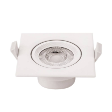 Optonica LED spotlámpa,5W, COB,négyzet,billenthető, fehér fény, 230V, 375LM világítás