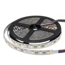 Optonica LED szalag , 24 Volt DC , 5050 , 60 led/m , 6 W/m , RGBW , 4in1 chip , 12 mm , W=meleg fehér világítás