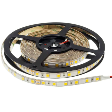 Optonica LED szalag, 5050, 24V, 60 SMD/m, vízálló, semleges fehér fény kültéri világítás
