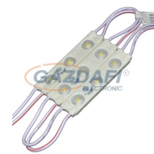 Optonica MO4511 LED modul 1W 12V 80lm 6000K 160° 58x12mm IP65 A+ 25000h világítás