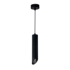 Optonica Modern Stílusú Fekete Függesztett Spotlámpa Fekete színű belsővel GU10-es foglalattal 30cm 9051