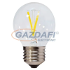 Optonica SP1864 LED fényforrás,filament G45 E27 2W 175-265V 200lm 6000K 300° 45x78mm IP20 A+ 25000h
