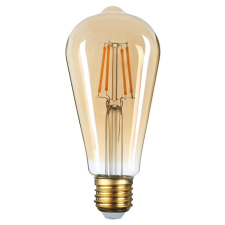 Optonica ST64 LED Vintage Filament Izzó E27 6W 540lm 2500K meleg fehér arany üveg Edison 1306 izzó