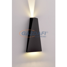 Optonica WL7470 LED falilámpa CREE AC100-240V 6W IP54 305LM fekete 3000K világítás