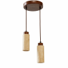 Opviq Chandelier Beige Walnut Babıl-B - Walnut