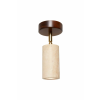 Opviq Chandelier Beige Walnut Nur - Walnut