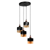 Opviq Chandelier Black 8318-4T