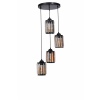 Opviq Chandelier Black 9040-4