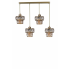 Opviq Chandelier Gold 9039-6