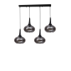 Opviq Chandelier Grey Black 9049-6