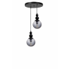 Opviq Chandelier Grey Black 9054-2