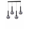 Opviq Chandelier Grey Black 9059-6