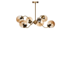Opviq Chandelier Honey Gold 8987-1