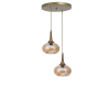 Opviq Chandelier Honey Gold 9048-2
