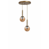 Opviq Chandelier Honey Gold 9056-2