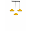Opviq Chandelier Mustard Black 9033-5