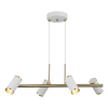  Opviq Chandelier White Antique Lacquer Lume - 71-04-L