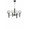 Opviq Chandelier White Black 8978-4