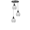Opviq Chandelier White Black 9065-3