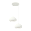  Opviq Chandelier White Lora-40-40-T-Nua