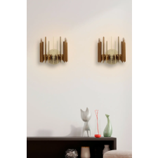 Opviq Wall Lamp Walnut 207-ZK2 világítás