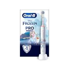 Oral-B 80720521 Pro Junior Elektromos fogkefe, 1 db Jégvarázs markolat, 1 db fogkefefej pótfej, penge