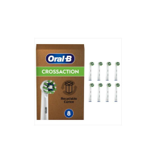 Oral-B CrossAction CleanMaximizer White Elektromos Fogkefe fej (8db) pótfej, penge