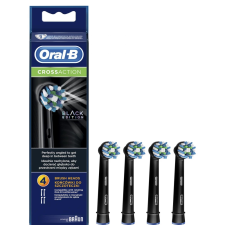 Oral-B EB50BK-4 Cross Action pótfej 4 db fekete pótfej, penge