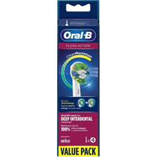 Oral-B FlossAction 80339419 fogkefe fej 4 db Fehér, Ezüst (BRA-324881) pótfej, penge