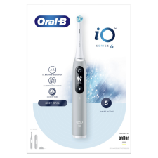 Oral-B iO6 elektromos fogkefe Grey elektromos fogkefe