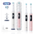 ORAL B iO Series 6 Duo elektromos fogkefe White & Pink Sand 2 db