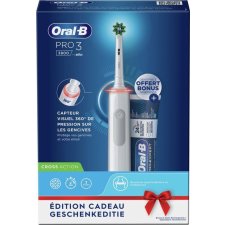 Oral-B Pro 3800 Cross Action Elektromos fogkefe - Fehér elektromos fogkefe