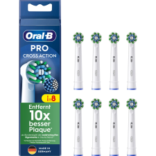 Oral-B Pro CrossAction Elektromos fogkefe Pótfej - Fehér (8db) pótfej, penge